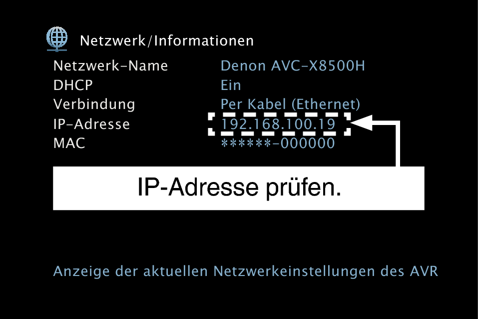 GUI NetworkInfo X85AE2